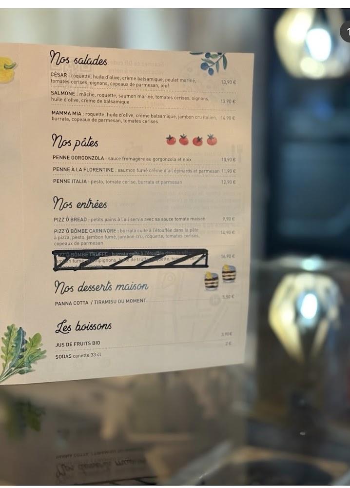 Pizz’Ô Bois - Menu Image 4